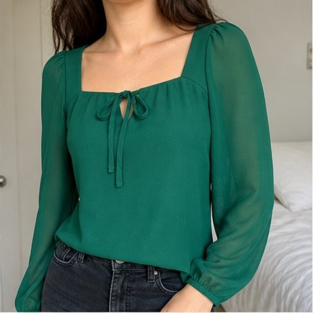 Sand Ruffle Blouse - Picture 2 of 6